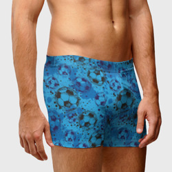 Мужские трусы 3D Футбольные мячи - фото 2