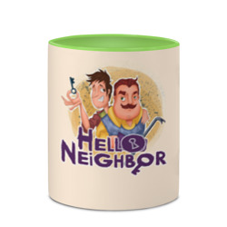 Кружка с полной запечаткой Hello Neighbor - фото 2