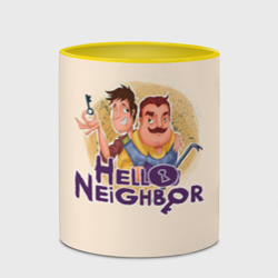 Кружка с полной запечаткой Hello Neighbor - фото 2