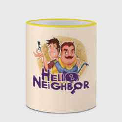 Кружка с полной запечаткой Hello Neighbor - фото 2