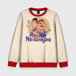 Детский свитшот 3D Hello Neighbor