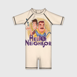 Детский купальный костюм 3D Hello Neighbor