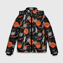 Зимняя куртка для мальчиков 3D Basketball
