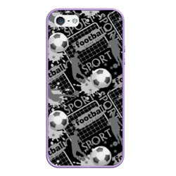 Чехол для iPhone 5/5S матовый Football