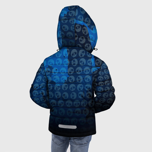 Зимняя куртка для мальчиков 3D Brawl Stars, цвет светло-серый - фото 4
