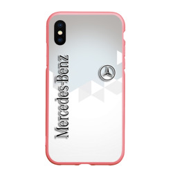 Чехол для iPhone XS Max матовый Mercedes