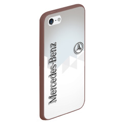 Чехол для iPhone 5/5S матовый Mercedes - фото 2