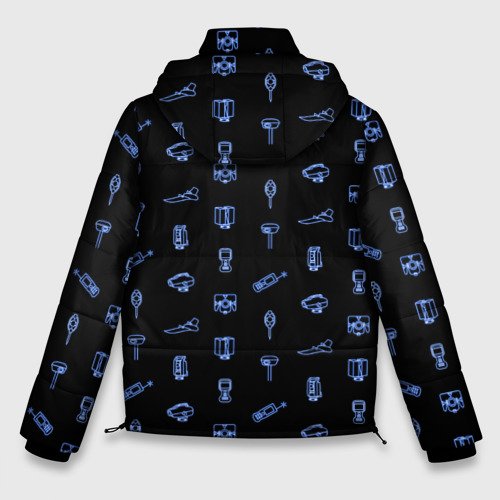 Мужская зимняя куртка 3D Геодезист, цвет черный - фото 2