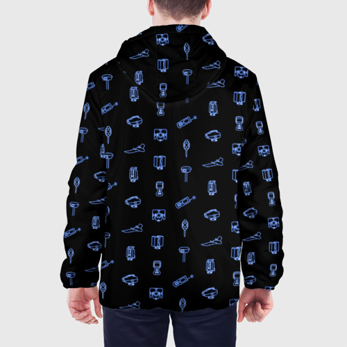 Мужская куртка 3D Геодезист, цвет 3D печать - фото 5