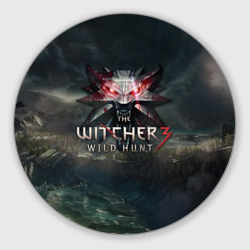 Круглый коврик для мышки The Witcher 3: Wild Hunt