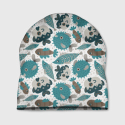 Шапка 3D Экзотическая рыба морей