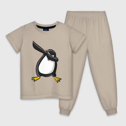 Детская пижама хлопок Dab Пингвин