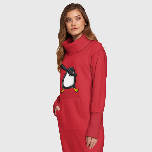 Платье удлиненное хлопок Dab Пингвин - фото 3