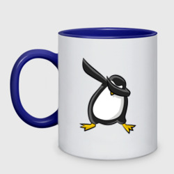 Кружка двухцветная Dab Пингвин