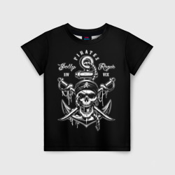 Детская футболка 3D Pirates Jolly Roger