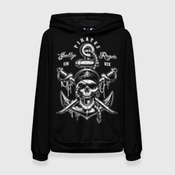 Женская толстовка 3D Pirates Jolly Roger