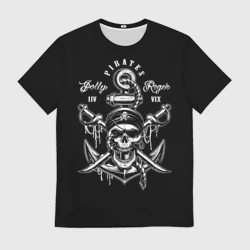 Мужская футболка 3D Pirates Jolly Roger