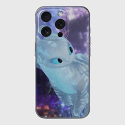 Чехол для iPhone 15 Pro Max силиконовый с защитой камеры Как приручить дракона