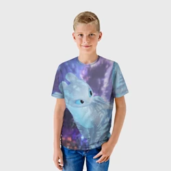 Детская футболка 3D Как приручить дракона - фото 2