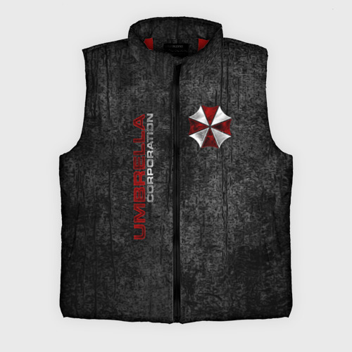 Мужской жилет утепленный 3D Umbrella corporation, цвет красный