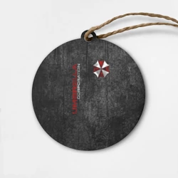 Деревянная игрушка круг Umbrella corporation