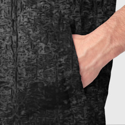 Жилет с принтом Umbrella corporation для мужчины, вид на модели спереди №4. Цвет основы: черный