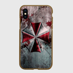 Чехол для iPhone XS Max матовый Umbrella