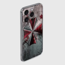 Чехол для iPhone 15 Pro силиконовый с защитой камеры Umbrella - фото 2