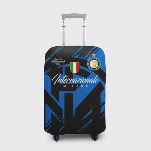 Чехол с принтом Интер Милан логотипы для любого человека, вид спереди №1. Цвет основы: белый