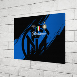 Холст прямоугольный Интер Милан логотипы - фото 2