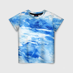 Детская футболка 3D Акварельное море