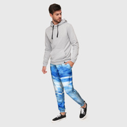 Мужские брюки 3D Акварельное море - фото 2