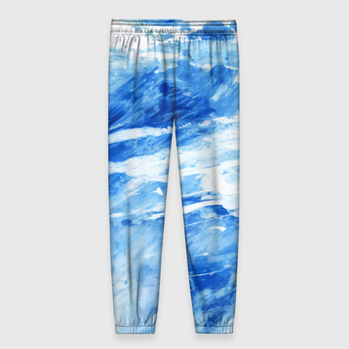 Женские брюки 3D Акварельное море, цвет 3D печать - фото 2