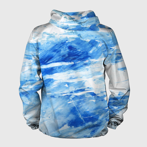 Мужская ветровка 3D Акварельное море, цвет белый - фото 2