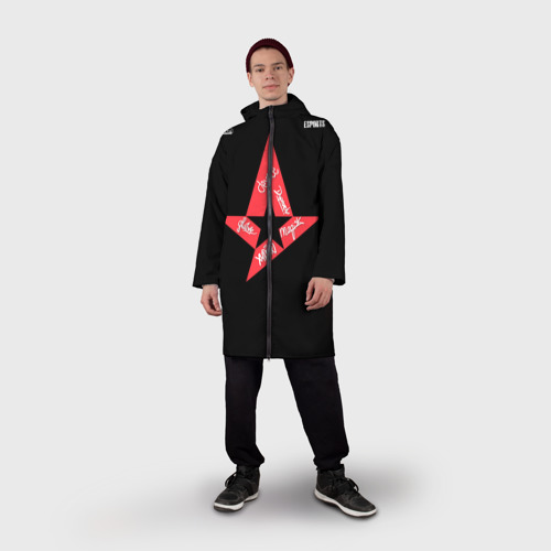 Мужской дождевик 3D Astralis Jersey 2019, цвет белый - фото 3