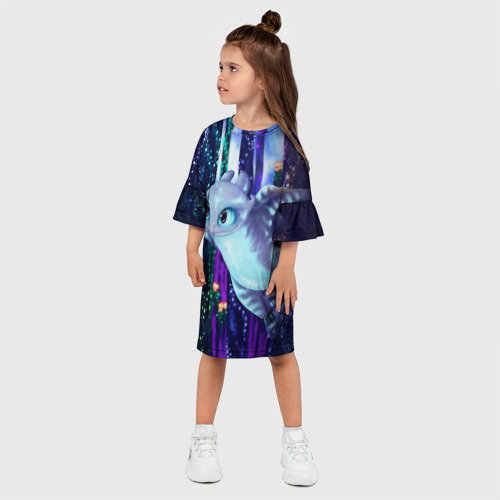 Детское платье 3D Как приручить дракона - фото 3