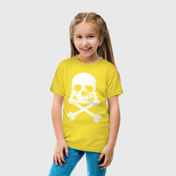 Детская футболка хлопок Череп и кости - фото 2