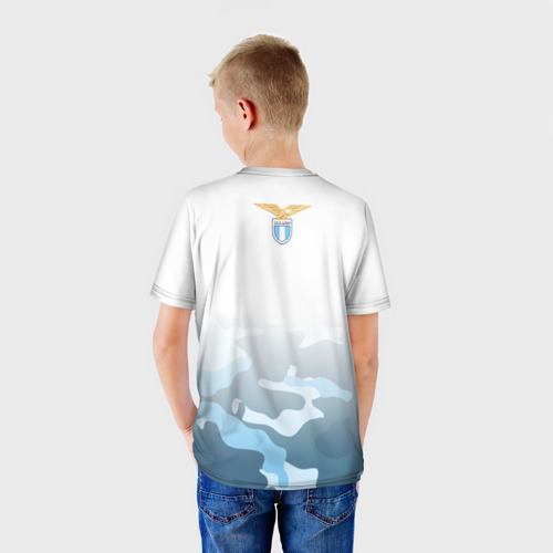 Детская футболка 3D Лацио, цвет 3D печать - фото 4