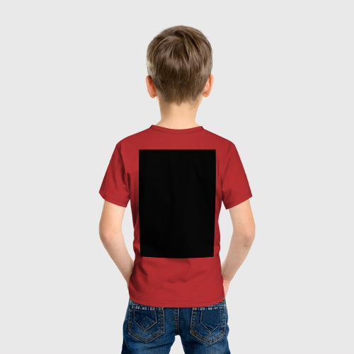Детская футболка хлопок Лацио, цвет красный - фото 4