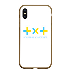 Чехол для iPhone XS Max матовый Tomorrow X together TXT