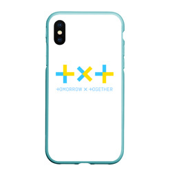 Чехол для iPhone XS Max матовый Tomorrow X together TXT