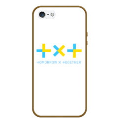 Чехол для iPhone 5/5S матовый Tomorrow X together TXT