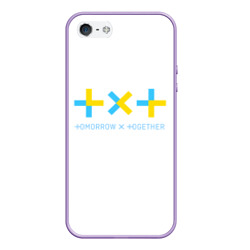 Чехол для iPhone 5/5S матовый Tomorrow X together TXT