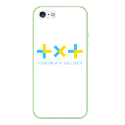 Чехол для iPhone 5/5S матовый Tomorrow X together TXT