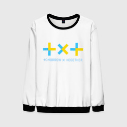 Мужской свитшот 3D Tomorrow X together TXT