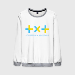 Мужской свитшот 3D Tomorrow X together TXT