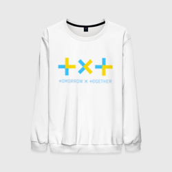 Мужской свитшот 3D Tomorrow X together TXT