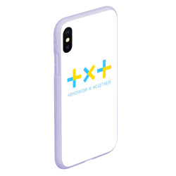 Чехол для iPhone XS Max матовый Tomorrow X together TXT - фото 2