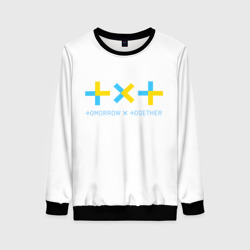 Женский свитшот 3D Tomorrow X together TXT