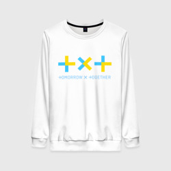 Женский свитшот 3D Tomorrow X together TXT